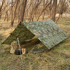 FREE SOLDIER Lona Portátil Defensor para Camping, Tienda o Hamaca Resistente, Esencial para Acampar, Senderismo y Actividades al Aire Libre, 3.05x3.05 Metros, Ideal para 4 o 6 Personas