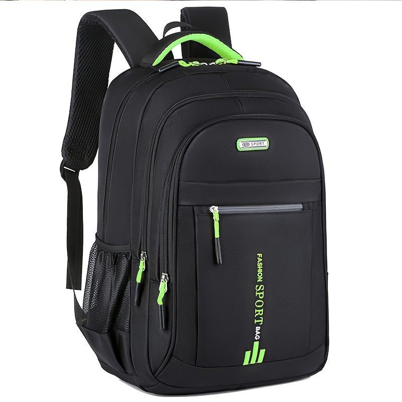 Mochila de Viaje de Gran Capacidad para Hombres - Nylon Duradero, Correas Ajustables, Bolso de Negocios y Escuela con Múltiples Compartimentos, , Mochila para Viajar