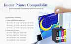 Cartuchos de Tinta Compatibles para Epson 603XL - Tanques de Tinta de Alto Rendimiento XL de Repuesto, Adecuados para Impresoras Epson Expression Home XP-2100/XP-2105/XP-3100/XP-3105/XP-4100/XP-4155 y Workforce WF-2810/WF-2830/WF-2835/WF-2850 (Marca Compa