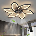 Ventilador de techo con iluminación para dormitorio y sala de estar | 66W y control remoto