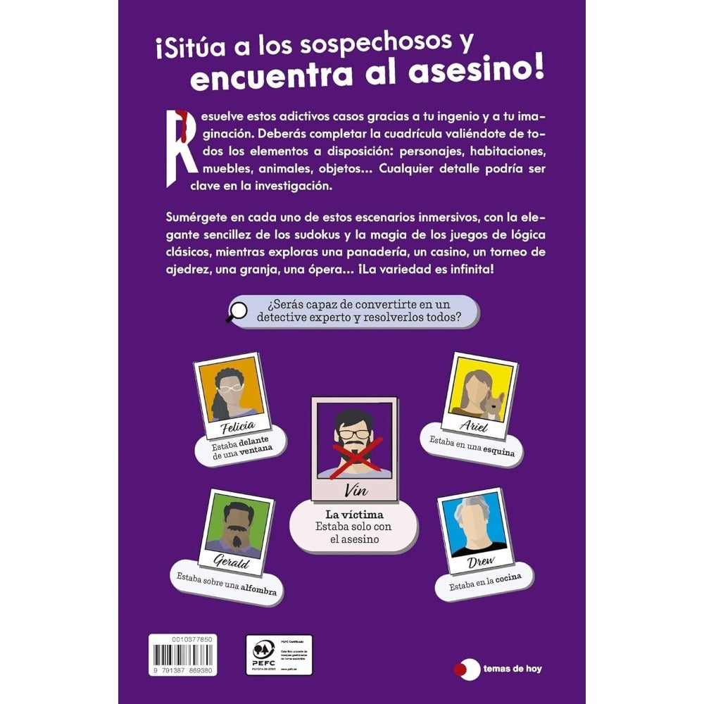 Murdoku: 80 acertijos de lógica y asesinatos
