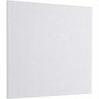 18 piezas de paneles acústicos de 9 mm, autoadhesivos, paneles insonorizantes de fibra de poliéster para sala de estar, oficina, sala de juegos, KTV, cine, dormitorio, 30 x 30 cm (blanco)