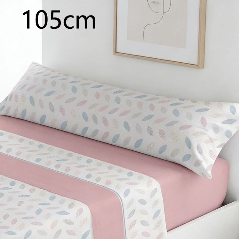 Juego de ropa de cama (Sábana ajustable, Cubrecama, Funda de almohada) | Juego de sábanas estampadas de 3 piezas | Primavera/Verano | Múltiples estilos | Tejido suave | 180cm - Múltiples tamaños disponibles
