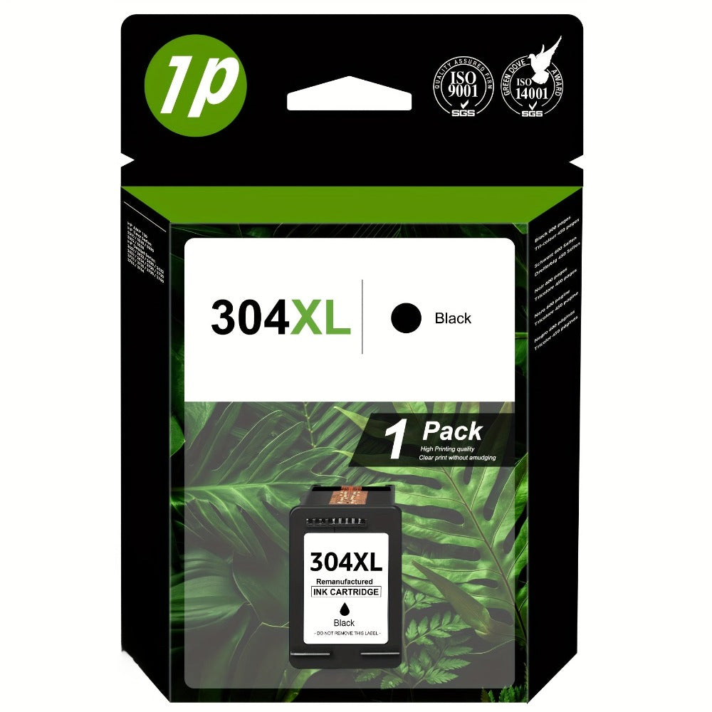 Cartucho de tinta 304 XL Compatible con HP 304 304XL para AMP 130, ENVY 5010 5020 5030 5032 5050, Deskjet 2622 2630 2632 2633 2634 3720 3730 3733 3735 3750 3760 3762 3764 (Negro)
