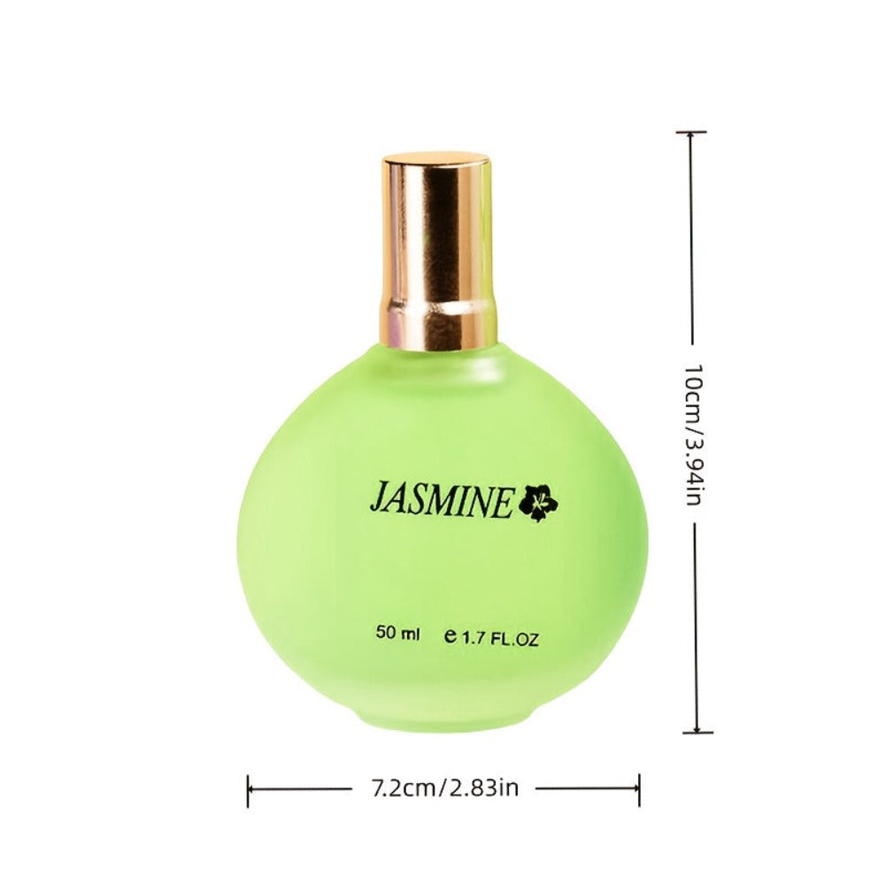 Perfume para mujer, perfume con aroma a jazmín, fragancia floral, concentración del 6%, asequible, adecuado para reuniones diarias y otras ocasiones, también puede usarse como regalo festivo, 50 ml
