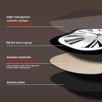 Reloj de pared moderno abstracto de madera derretida - Diseño contemporáneo en blanco y , reloj de cuarzo silencioso irregular de 30.48-40.64 cm a pilas para sala de estar, oficina, dormitorio, decoración de galería - Regalo ideal de decoración moderna pa