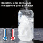 Juego de 6/9/12 vasos de cristal transparente de almacén local, con tapa de bambú, pajita y cepillo para pajita, borosilicato de alto contenido, resistentes al calor y al frío, aptos para lavavajillas, adecuados para cerveza, cócteles, bebidas frías, refr