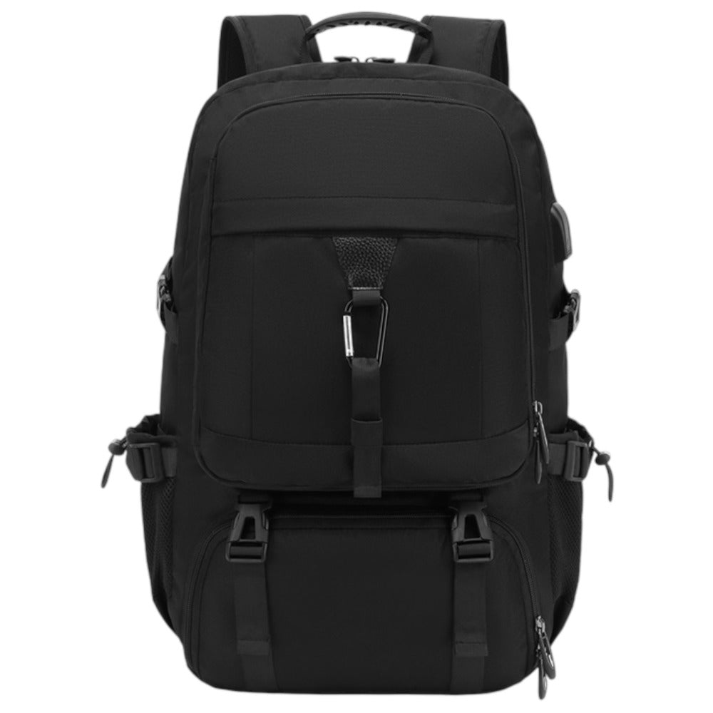 Mochila de Viaje para Cabina de Avion 45x30x20 para Vuelo Barato Equipaje de Mano y Espaciosa con Compartimento para Zapatos y Mochila Antirrobo Multifuncional para Viajes 2210.