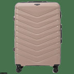 Opciones de equipaje / Polipropileno TSA / 28" 24" 20" 18" pulgadas / Dimensiones aproximadamente 75 x 50 x 30 cm o 68 x 41 x 25 cm o tamaño de cabina 55 x 40 x 20 cm o equipaje de mano 50 x 34 x 18 cm con ruedas desmontables / Equipaje de mano ABS+ de al