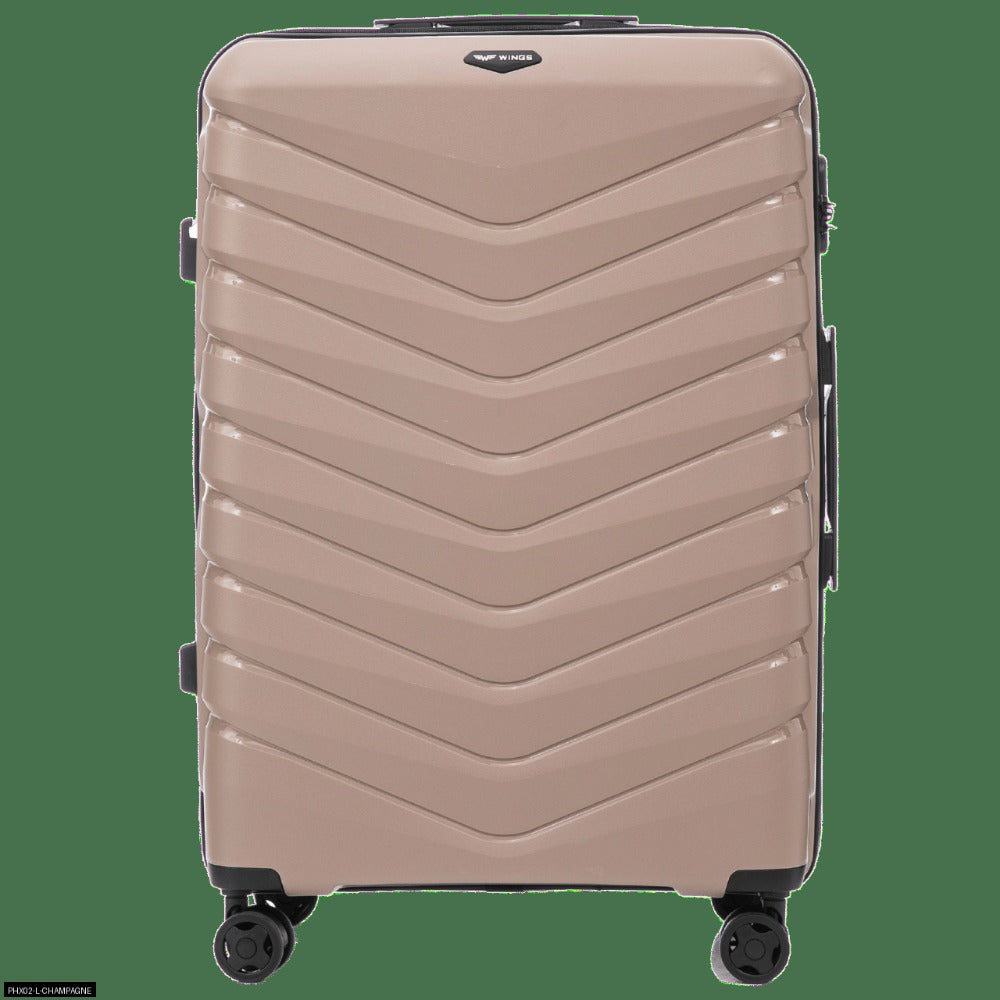 Opciones de equipaje / Polipropileno TSA / 28" 24" 20" 18" pulgadas / Dimensiones aproximadamente 75 x 50 x 30 cm o 68 x 41 x 25 cm o tamaño de cabina 55 x 40 x 20 cm o equipaje de mano 50 x 34 x 18 cm con ruedas desmontables / Equipaje de mano ABS+ de al