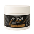 Crema Facial Antirrugie con Cúrcuma y Vitamina E – Hidratante y Regeneradora con Mantequilla de Karité – Anti-Envejecimiento para Piel Seca y Grasa – Hombres y Mujeres – 50ml