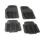 Alfombrillas Antideslizantes para Coche Alfombrillas Delanteras Set de 4 Alfombrillas Universales para Coche, Material PVC Duradero, Diseño Antideslizante y de Alta Gravedad, Instalación Fácil y Protección Completa para el Interior del Vehículo, Fácil de