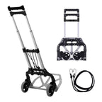 Carretilla de Mano para Transportar Materiales - Plegable y Fcil Transporte 100x40 cm - Plegada: 63x39cm - Sube Escaleras Fcil Carretilla de Mano Porttil Plegable Carro Ligero Aluminio Alloy Equipaje Hogar Almacén Jardn Oficina Coche (CA001 2599 )