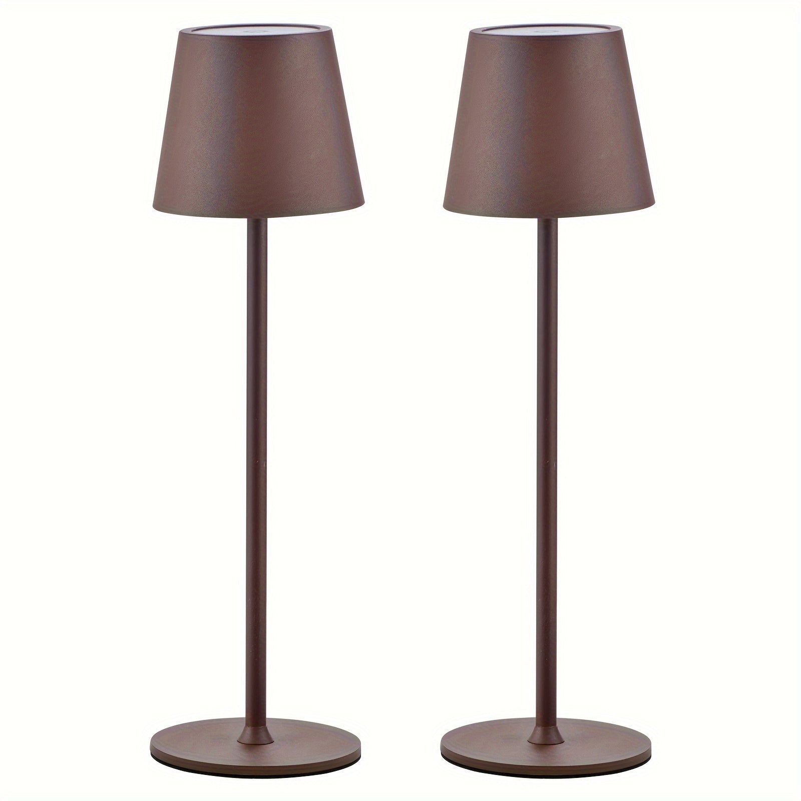 Lámpara de mesa para iluminación de dormitorio y escritorio | 2 L y Metal