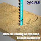 Hojas para sierra de calar de madera | Madera metal plástico y taller