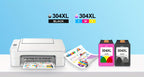 Cartuchos de tinta remanufacturados 304XL compatibles con cartuchos de tinta HP 304XL, reemplazo de color negro para HP Deskjet 2620 2630 2632 3720 3721 3723 3724 3730 y HP Envy 5010 5020 5030 5032 5034 5052 5055