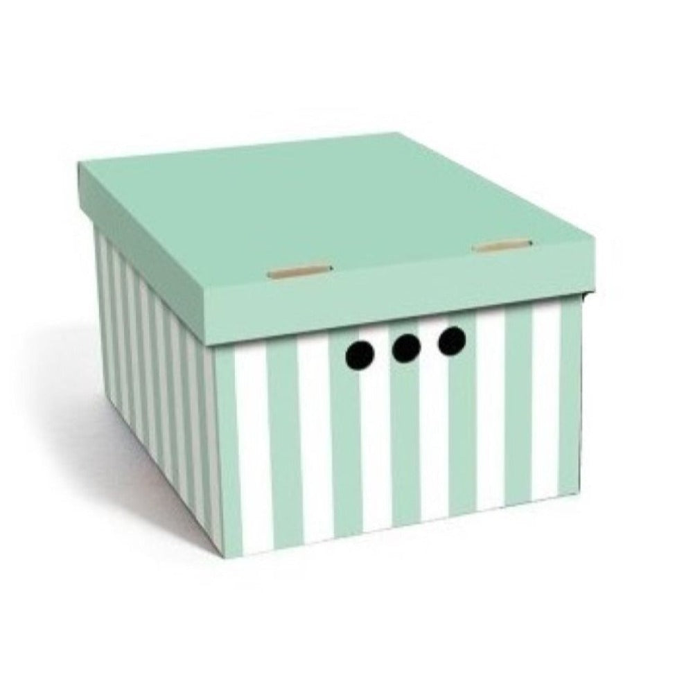 Caja de almacenamiento decorativa de cartón, 1 pieza, con estampado, para ropa, artículos pequeños, documentos, ideal para hogar, oficina o armario, dimensiones: 35x26.3x18.6 cm