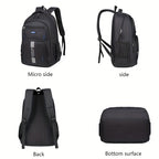 Mochila para hombre, multi-compartimento, gran capacidad, mochila de viaje de moda, bolsa para portátil, mochila escolar para ir al trabajo