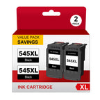 Cartucho de tinta | Cartuchos de tinta 545XL Remanufacturados para Canon PG-545 para Canon IP2800 MG3053 MX490 IP2820 MG2440 MX495 TR4500 MG2450