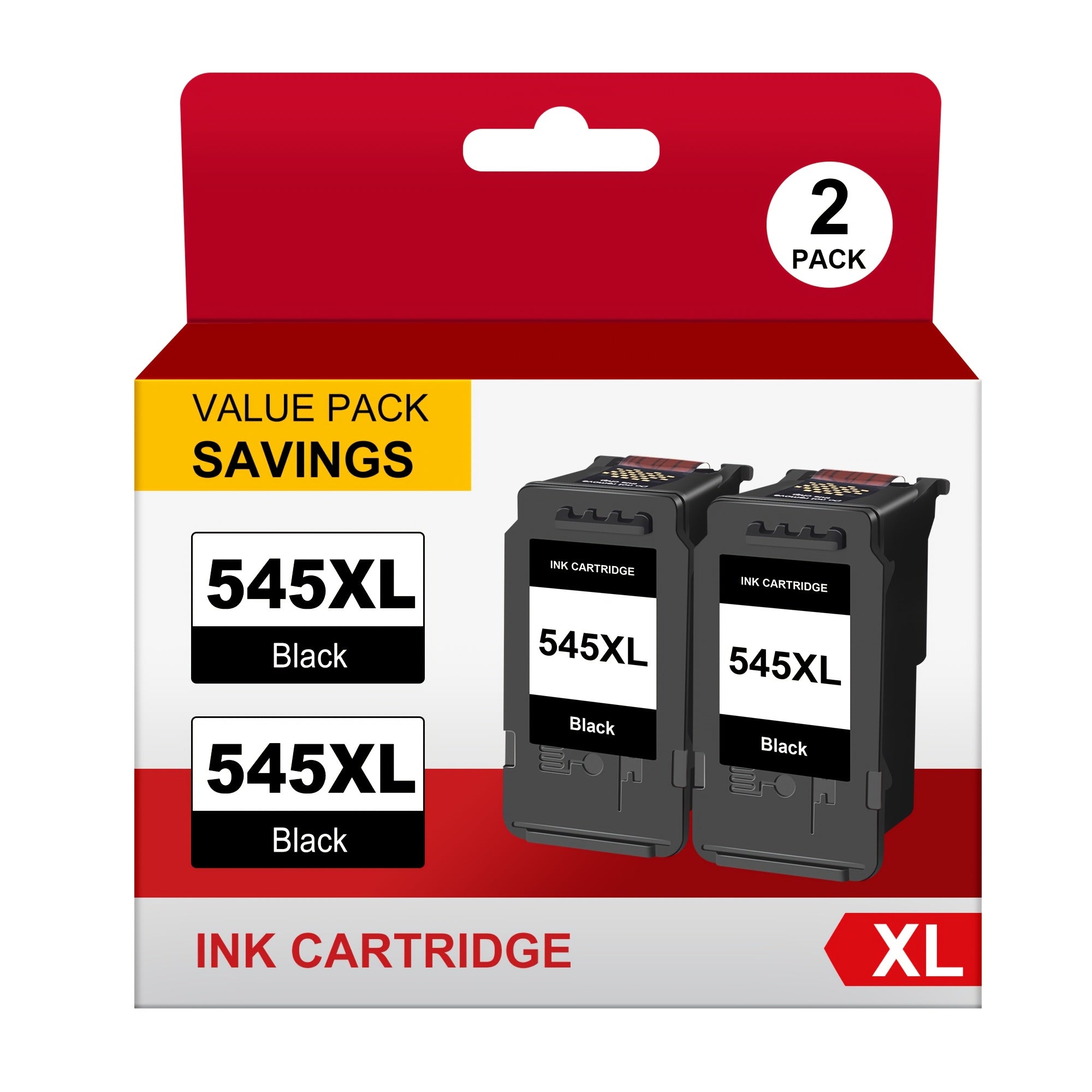 Cartucho de tinta | Cartuchos de tinta 545XL Remanufacturados para Canon PG-545 para Canon IP2800 MG3053 MX490 IP2820 MG2440 MX495 TR4500 MG2450