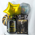 Botella Grande de Helio Gas Helio para 50 Globos - Cilindro Desechable Capacidad 0.40M3 - Ideal para Halloween, Navidad, Bodas, Cumpleaños, Fiestas - Haz que Tus Globos Floten con SPARKLERS CLUB