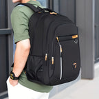 Mochila de Viaje de Gran Capacidad Resistente al Desgaste y Reducción de Carga para Hombre y Mujer, Estilo Otoño Invierno, Regalo de Navidad, Bolso para Laptop Estudiante, Viaje, Desplazamiento, Escuela