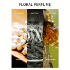 Perfume de estilo tacón alto Eau de Parfum en spray, fragancia natural de té blanco, perfume personal duradero y encantador para mujer de 30 ml
