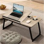 Mesa portátil plegable para cama y sofá plegable portátil | Portátil, desayuno y trabajo en casa