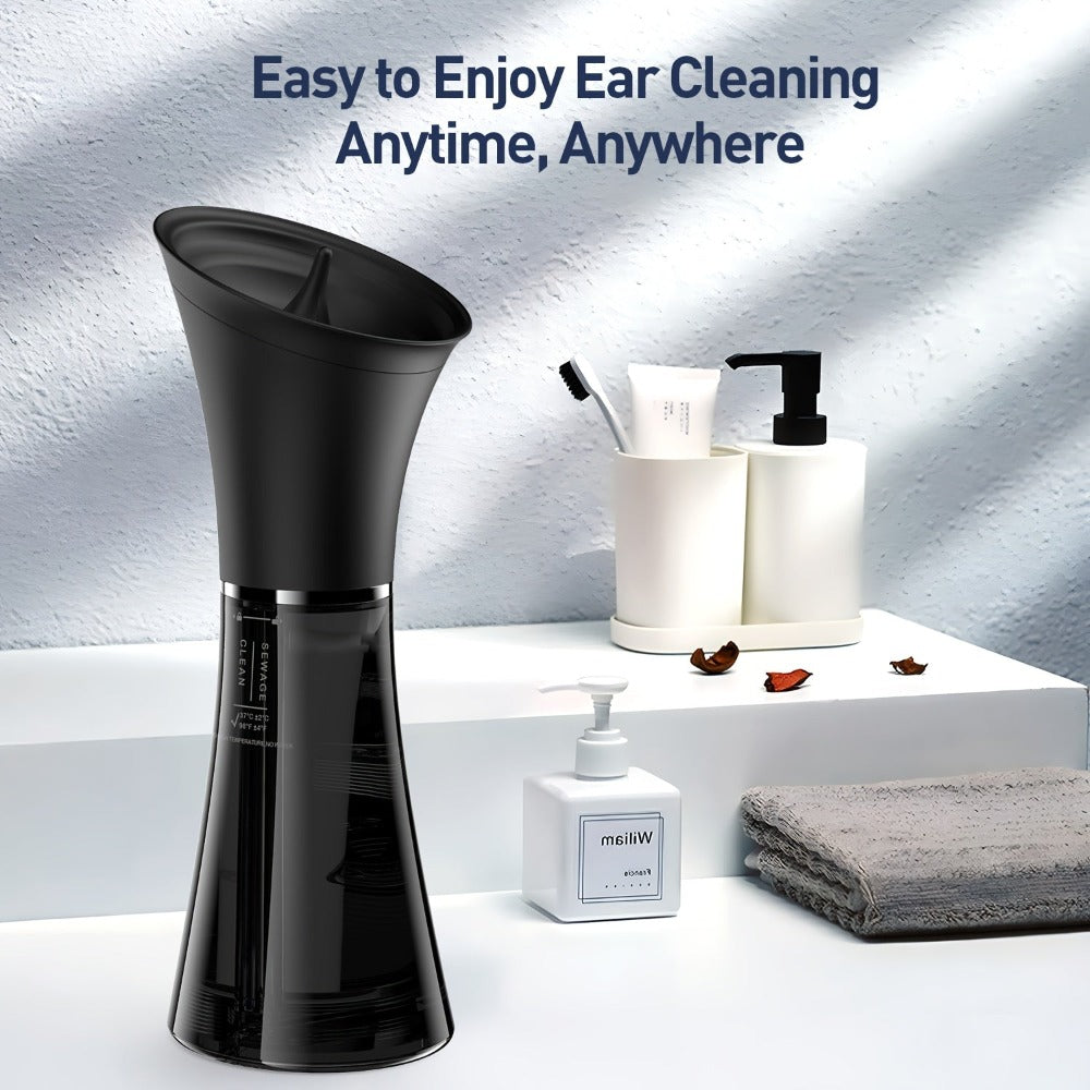 Promoción de Año Nuevo - Sistema eléctrico de eliminación de cerumen, herramienta de limpieza de oídos accionada por agua con irrigador - Seguro y eficaz para enjuagar y limpiar la acumulación de cerumen - IPX7, regalos para amigos y familiares, regalos p