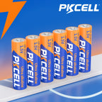 Pilas alcalinas | PKCELL 60 pilas AA alcalinas ideales para accesorios de PC (ratón, teclado) y hogar inteligente (control remoto, báscula