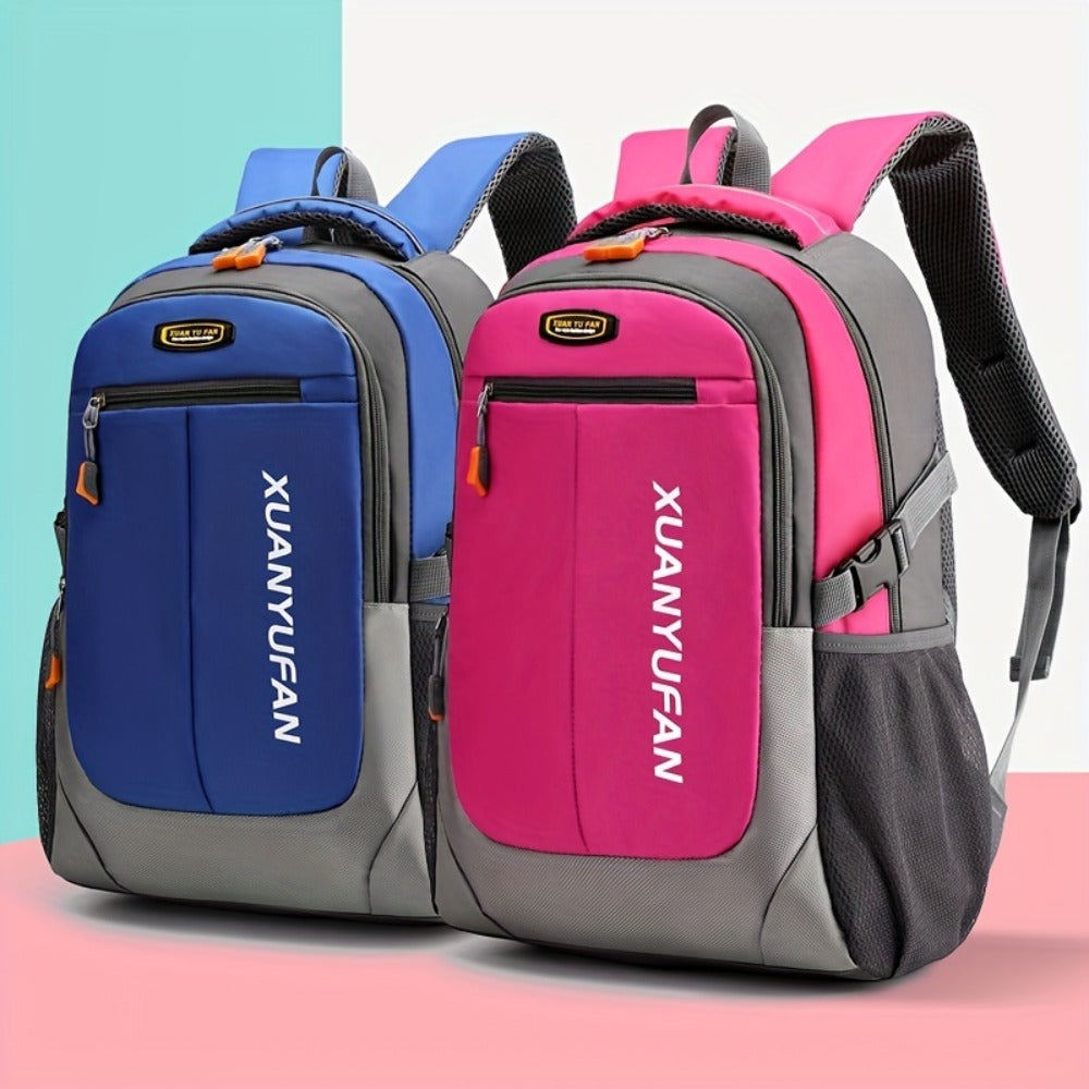 Mochila de viaje casual para hombre con gran capacidad XUANYUFAN, con correas ajustables - Tejido de Oxford duradero, cierre con cremallera, forro de poliéster, ideal para uso al aire libre y deportivo, mochila deportiva | Mochila de estilo casual | Mochi