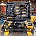 Juego de 43 destornilladores magnéticos de acero de cromo vanadio, con estuche, puntas de punta plana, hexagonales y Torx, juego de varillas de destornillador de precisión, profesional, duradero, sin batería, sin cargar, para kit de herramientas de repara