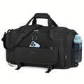 Bolsa de deportes y de viaje para hombre y mujer de 40L y 55L, bolsa deportiva grande con compartimento para zapatillas y compartimento para artículos mojados, bolsa de entrenamiento, bolsa de gimnasio y fitness, bolsa de deportes escolar, equipaje de man