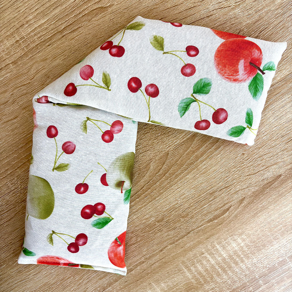 Bolsas térmicas de semillas para microondas, tamaño 50×12 cm, bolsas multifuncionales de terapia fría y calor, aptas para calentar en microondas y enfriar en nevera.