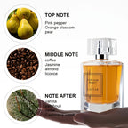 Juego de 4 botellas de perfume para hombre, fragancias de pachulí, vainilla y maderosas, colonia para hombre, perfume de larga duración, adecuado para citas, fiestas y trabajo diario, cada botella es una experiencia única, regalo exquisito para hombres
