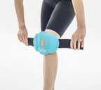 Pack de 2 x Rodillera térmica - bolsa gel frío para lesiones. Hielo para lesiones reutilizable (rodillera ligamento y menisco) con banda ajustable. Rodillera frio calor