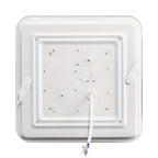 Lámpara de techo | Lámpara de techo LED cuadrada 18W 24W 36W 48W blanco frío 6500k, iluminación interior para dormitorio, sala de estar, cocina