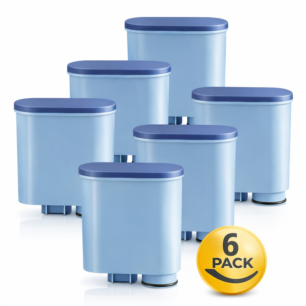 Paquete de 4/6 Filtros de Agua de Repuesto para Philips AquaClean CA6903/10 CA6903/22, Compatible con Máquinas de Café Automáticas Saeco y Philips