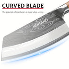 Cuchillo de cocina para preparación de carne y verduras | 19.81 cm y Acero Inoxidable