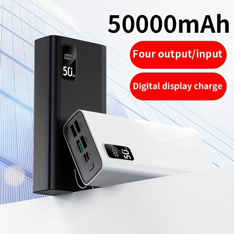 Power bank para carga durante viajes y uso diario | 50000mAh