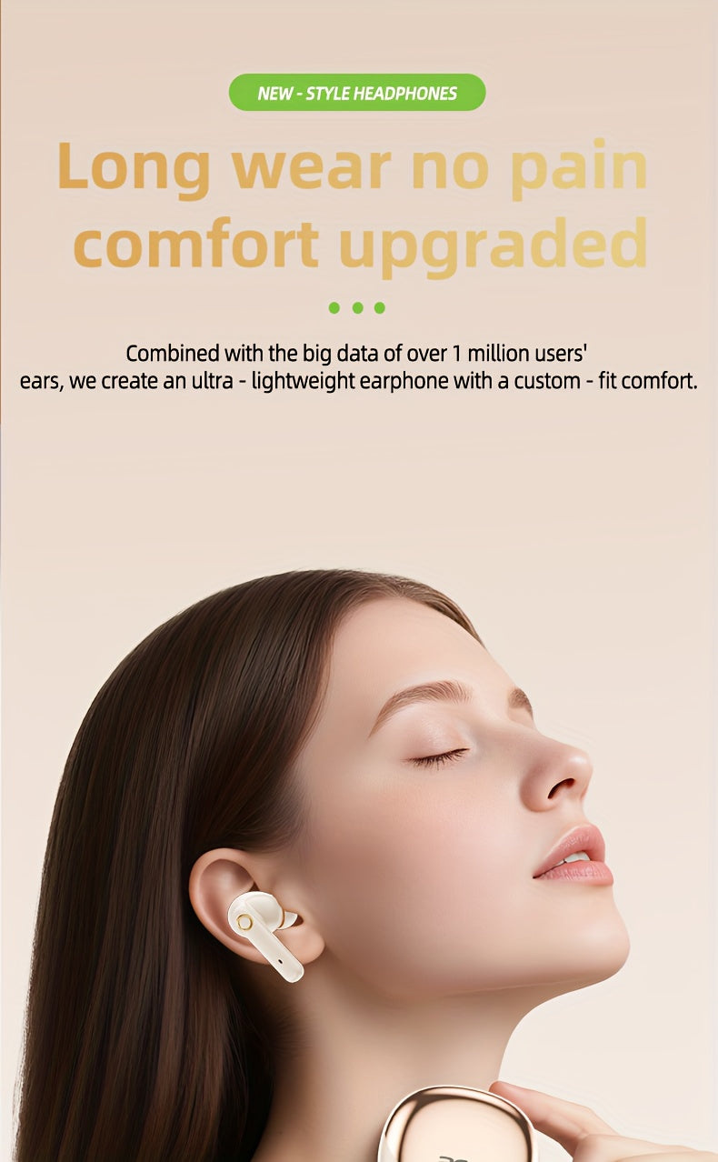 Auriculares Bluetooth | [Acer OHR546] Auriculares inalámbricos TWS: con cancelación de ruido para llamadas, deportes y correr, diseño