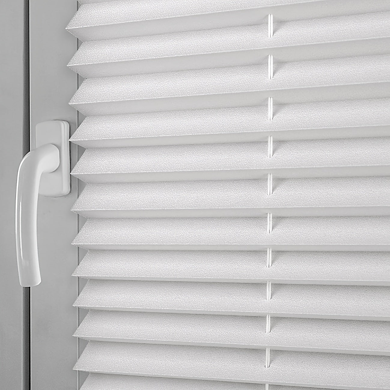Estor enrollable | Persianas opacas plisadas con cordón Sekey para cubrir ventanas - Instalación sin taladro, estores enrollables de bloqueo con