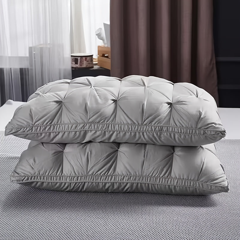 Almohada Premium Hotel Honghu, Material de Fibra Coreana Mejorado, Suavidad de Cinco Estrellas