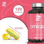 Omega 3 Aceite de Pescado 240 Cápsulas - 1000mg con EPA y DHA - Suministro para 4 Meses