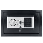 Caja Fuerte para Muebles con Gabinete de Acero, Incluye Cerradura y Llaves, con Puerta de Acero Colgante, Caja Fuerte de Pared para Seguridad