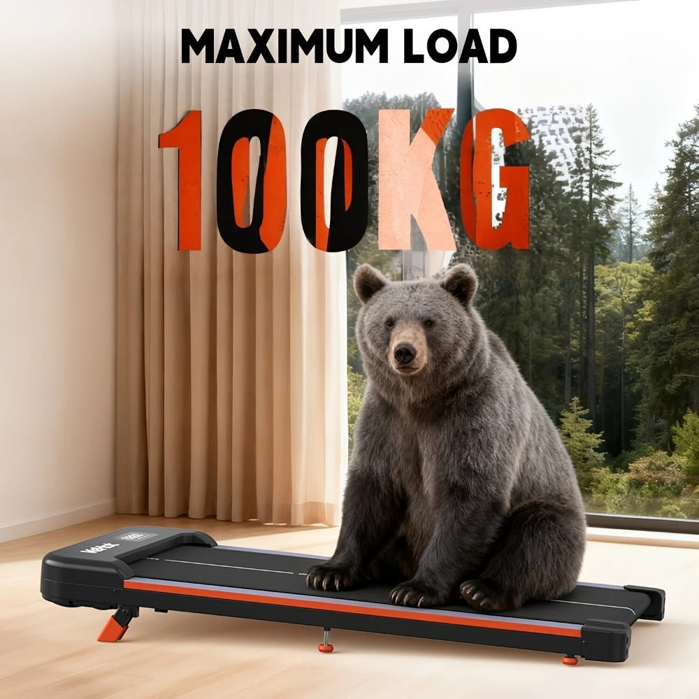 Andador para debajo del escritorio, operación conveniente con control remoto, pantalla LED, no requiere instalación, adecuado para fitness en casa, relajación en la oficina, sin batería