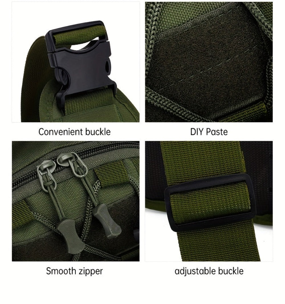 Un conjunto de dos piezas, una mochila para senderismo y montañismo