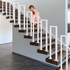 Barandilla metálica para escalera de hierro fundido | Interior exterior balcón y pasillo