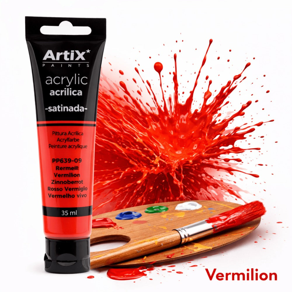 1x Pintura Acrílica 35ml, Colores Surtidos