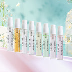 Set de perfume Senior para mujer, 8 piezas, spray de fragancia corporal, fragancia duradera y rica, fragancia rica, aroma dulce y romántico, fijación de fragancia a largo plazo, encanto único, para citas diarias, viajes, trabajo, deportes, opción perfecta